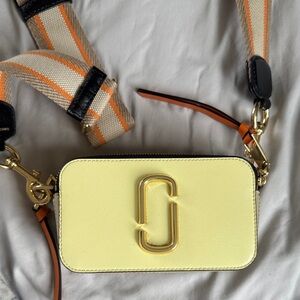 Marc Jacobs Snapshot Bag with Gold Accents